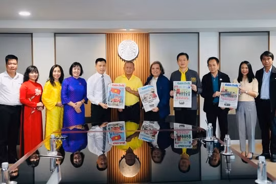 Tăng cường hợp tác giữa báo Kinh tế & Đô thị và báo ThaiNews (Thái Lan)