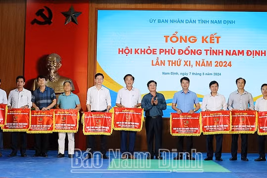 Hội khỏe Phù Đổng tỉnh Nam Định lần thứ XI năm 2024 đạt nhiều kết quả ấn tượng