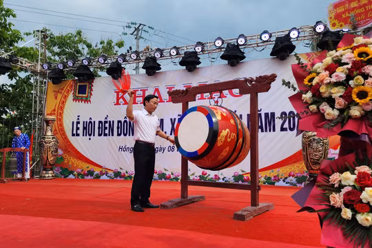 Thái Bình: Khai mạc Lễ hội đền Đồng Xâm năm 2024