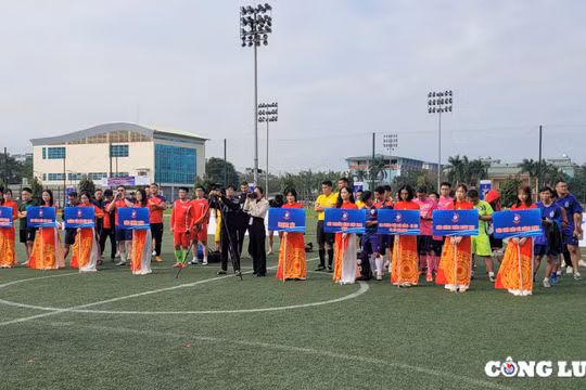 Khai mạc Vòng chung kết Giải bóng đá các cơ quan báo chí toàn quốc - Press Cup 2024 lần thứ 8