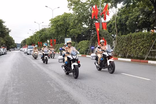 Xử lý nghiêm hành vi gây rối trật tự công cộng, bảo đảm giao thông thông suốt dịp nghỉ lễ Quốc khánh 2/9