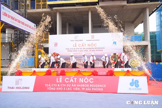 Hải Phòng cất nóc 2 tòa chung cư và khai trương căn hộ mẫu thuộc Dự án Khu NƠXH trị giá 4.865 tỷ đồng