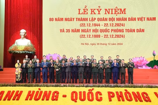 Thư cảm ơn của Quân ủy Trung ương - Bộ Quốc phòng