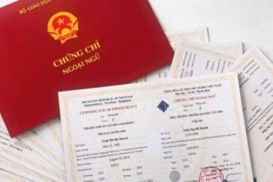 Nhiều thay đổi trong việc thi và cấp chứng chỉ năng lực ngoại ngữ