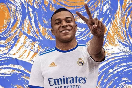 Trang chủ Real Madrid sập sau khi công bố Mbappe