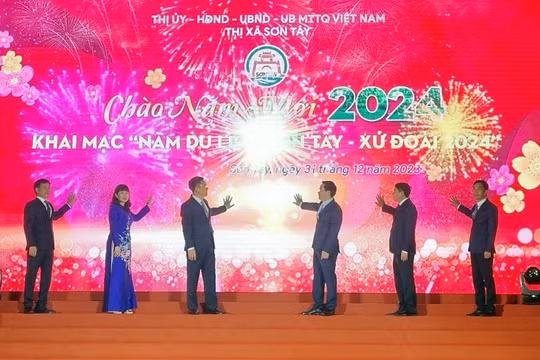 Khai mạc Năm du lịch Sơn Tây - xứ Đoài 2024
