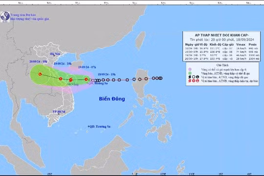 Áp thấp nhiệt đới, bão, mưa lũ phức tạp, Thủ tướng chỉ đạo tập trung ứng phó