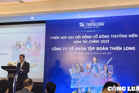 Thiên Long (TLG) hoàn thành 89% kế hoạch năm, tăng trưởng mạnh từ xuất khẩu