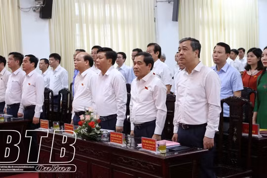 HĐND tỉnh Thái Bình thông qua 12 nghị quyết quan trọng về nhiệm vụ phát triển kinh tế - xã hội