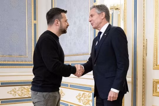 Ngoại trưởng Blinken nói Mỹ sẽ tịch thu tài sản của Nga để tái thiết Ukraine