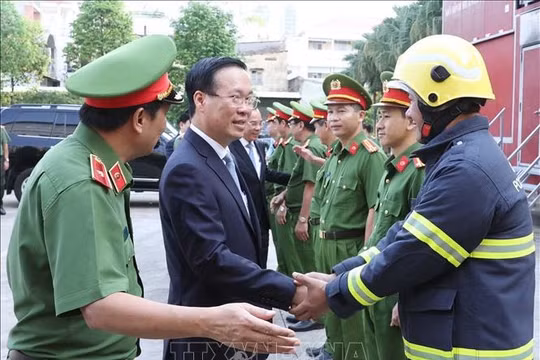 Hết sức coi trọng công tác phòng, chống cháy nổ