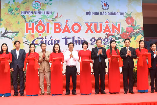 Quảng Trị: Khai mạc Hội Báo xuân với chủ đề "Mừng Đảng, mừng xuân, mừng quê hương đổi mới” 