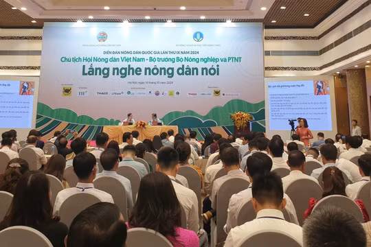 Diễn đàn Nông dân Quốc gia lần thứ IX năm 2024: Lắng nghe nông dân nói