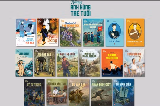 Ra mắt bộ sách "Những anh hùng tuổi trẻ": Vinh danh những tấm gương sáng của dân tộc