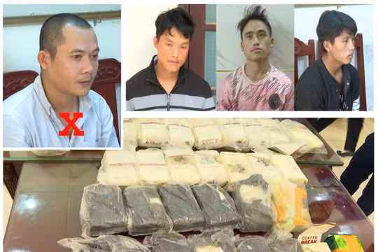 Công an Thanh Hoá thu giữ 34kg ma tuý đá vận chuyển xuyên quốc gia