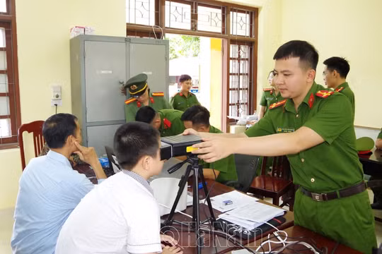 Công an Hà Nam mở đợt cao điểm triển khai thực hiện Luật Căn cước năm 2023