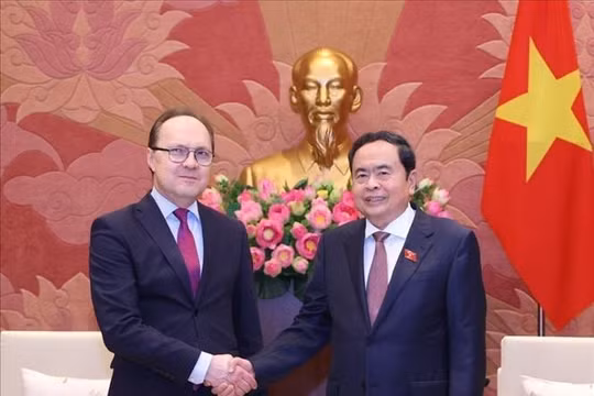 Chủ tịch Quốc hội Trần Thanh Mẫn tiếp Đại sứ Nga tại Việt Nam