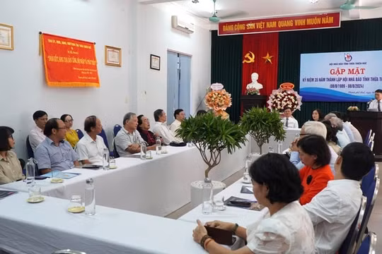 Hội Nhà báo tỉnh Thừa Thiên Huế nhìn lại chặng đường 35 năm hình thành và phát triển