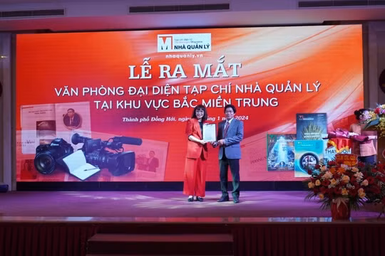 Tạp chí Nhà Quản Lý ra mắt Văn phòng đại diện khu vực Bắc miền Trung