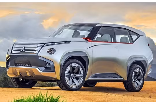 Hình ảnh Mitsubishi Pajero thế hệ mới