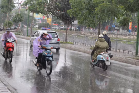 Dự báo thời tiết Hà Nội ngày 20/8: Bắc Bộ đón mưa vừa, mưa to và dông