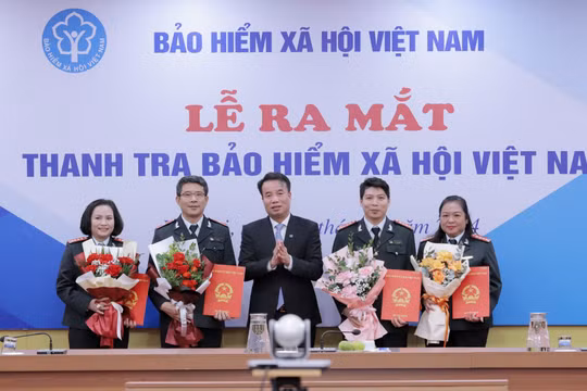 Lễ ra mắt Thanh tra BHXH Việt Nam