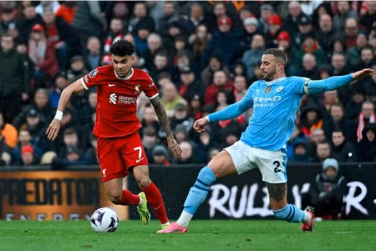 Liverpool chia điểm đầy kịch tính trước Man City