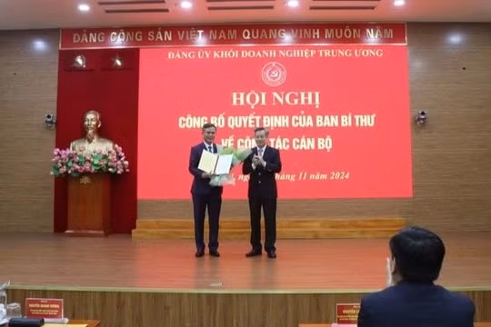 Ông Trần Thắng giữ chức Phó Bí thư Đảng ủy Khối Doanh nghiệp Trung ương