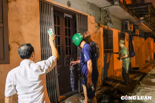 Hà Nội: Di dời 160 người dân trong đêm để tránh bão số 3
