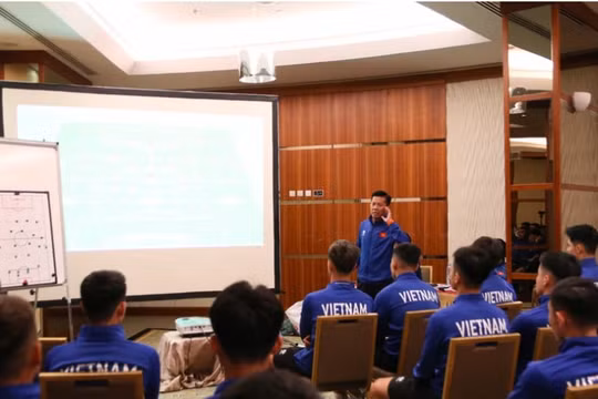 U23 Việt Nam thoải mái tâm lý trong trận giao hữu với U23 Jordan