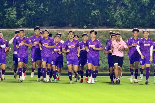 U23 Việt Nam sẵn sàng cho trận đấu "tổng duyệt" với U23 Jordan