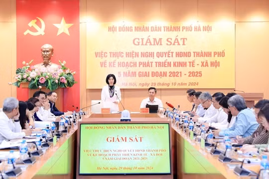 Tăng trưởng GRDP giai đoạn 2021 - 2025 của Hà Nội dự kiến đạt 6,3%