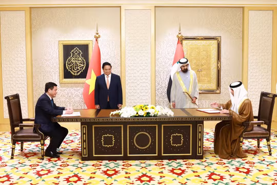 Việt Nam và UAE ký kết Hiệp định Đối tác Kinh tế Toàn diện (CEPA)