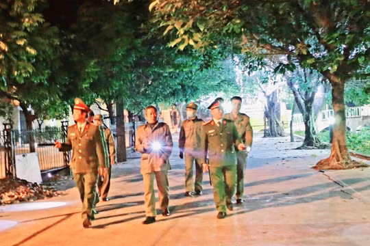 Ninh Bình: Tăng cường bảo đảm an ninh, trật tự dịp Tết Nguyên đán Ất Tỵ 2025