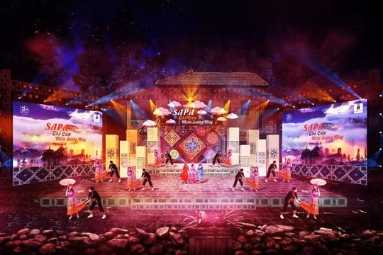 Tối ngày 8/11 tại Khu du lịch quốc gia Sa Pa khai mạc Festival Thổ cẩm Lào Cai