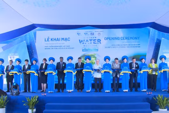Vietnam Water Week 2024: Cơ hội cho các doanh nghiệp giới thiệu công nghệ tiên tiến