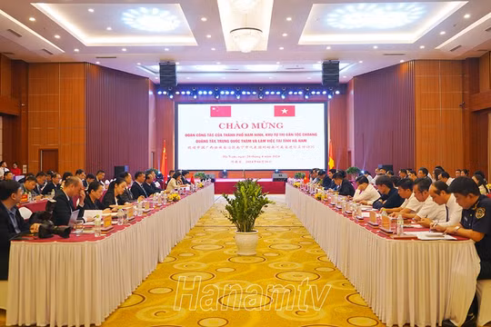 Tỉnh Hà Nam và Nam Ninh (Trung Quốc) xây dựng mối quan hệ hợp tác song phương trên nhiều lĩnh vực