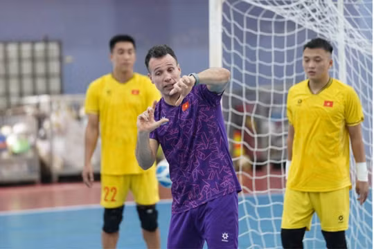 HLV Giustozzi chốt danh sách ĐT futsal Việt Nam dự giải Đông Nam Á