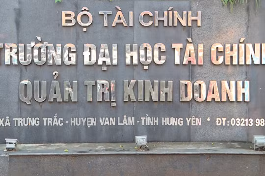 Trường Đại học Tài Chính Quản trị kinh doanh tuyển sinh vượt chỉ tiêu