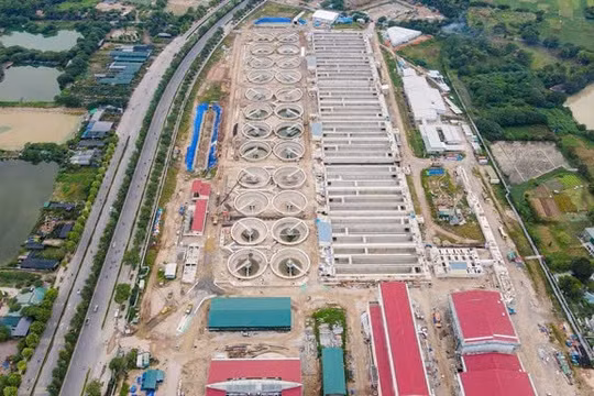 Vận hành thử nghiệm Nhà máy xử lý nước thải Yên Xá từ hôm nay (1/12)