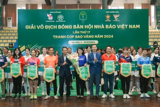 Khơi dậy đam mê thể thao, tăng cường tình đoàn kết, đồng nghiệp trong giới báo chí
