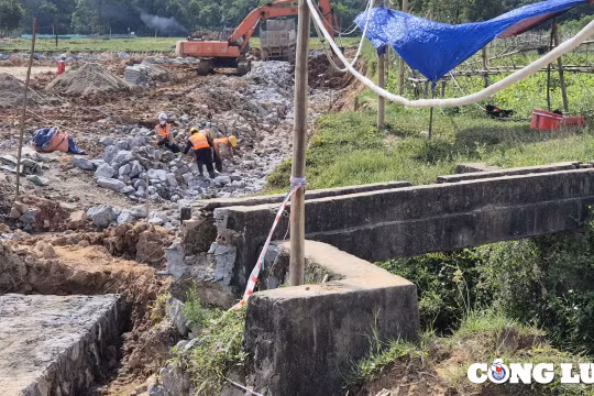 Thanh Hoá: Cần xử lí nghiêm hành vi phá hủy công trình thuỷ lợi của Công ty Đại Dũng