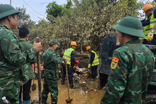 Chung tay hỗ trợ khắc phục thiệt hại bão Yagi tại các địa phương