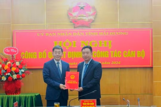 Trưởng Công an thành phố Chí Linh giữ chức Phó Chánh Văn phòng UBND tỉnh Hải Dương