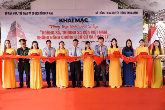 Cà Mau: Trưng bày tư liệu, hình ảnh về “Hoàng Sa, Trường Sa”