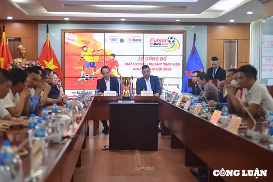 Sôi động Giải bóng đá Futsal sinh viên khu vực Hà Nội năm 2024