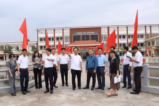 Thái Bình: Bộ Xây dựng khảo sát thực trạng phát triển đô thị tại huyện Tiền Hải mở rộng