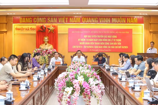 Báo chí đồng hành, đẩy mạnh tuyên truyền đậm nét nhiệm vụ chính trị của Hà Tĩnh