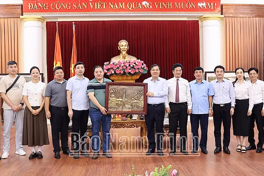 Tập đoàn Chung Nam, Hồng Kông (Trung Quốc) xúc tiến đầu tư tại Nam Định