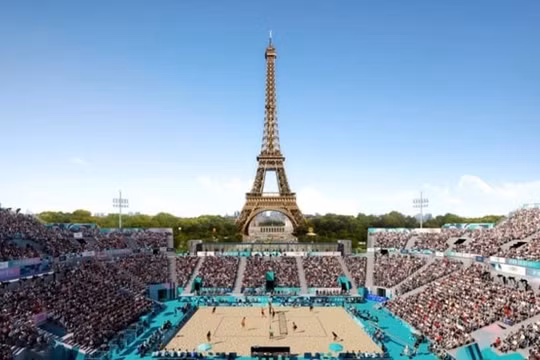 Bất ngờ với địa điểm tổ chức môn bóng chuyền bãi biển Olympic 2024